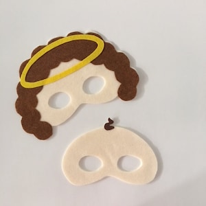 Nativity Mask Patterns Perfect for School Performance of the Christmas ...
