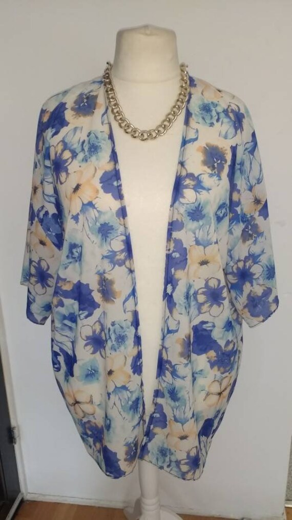 floral kimono jacket