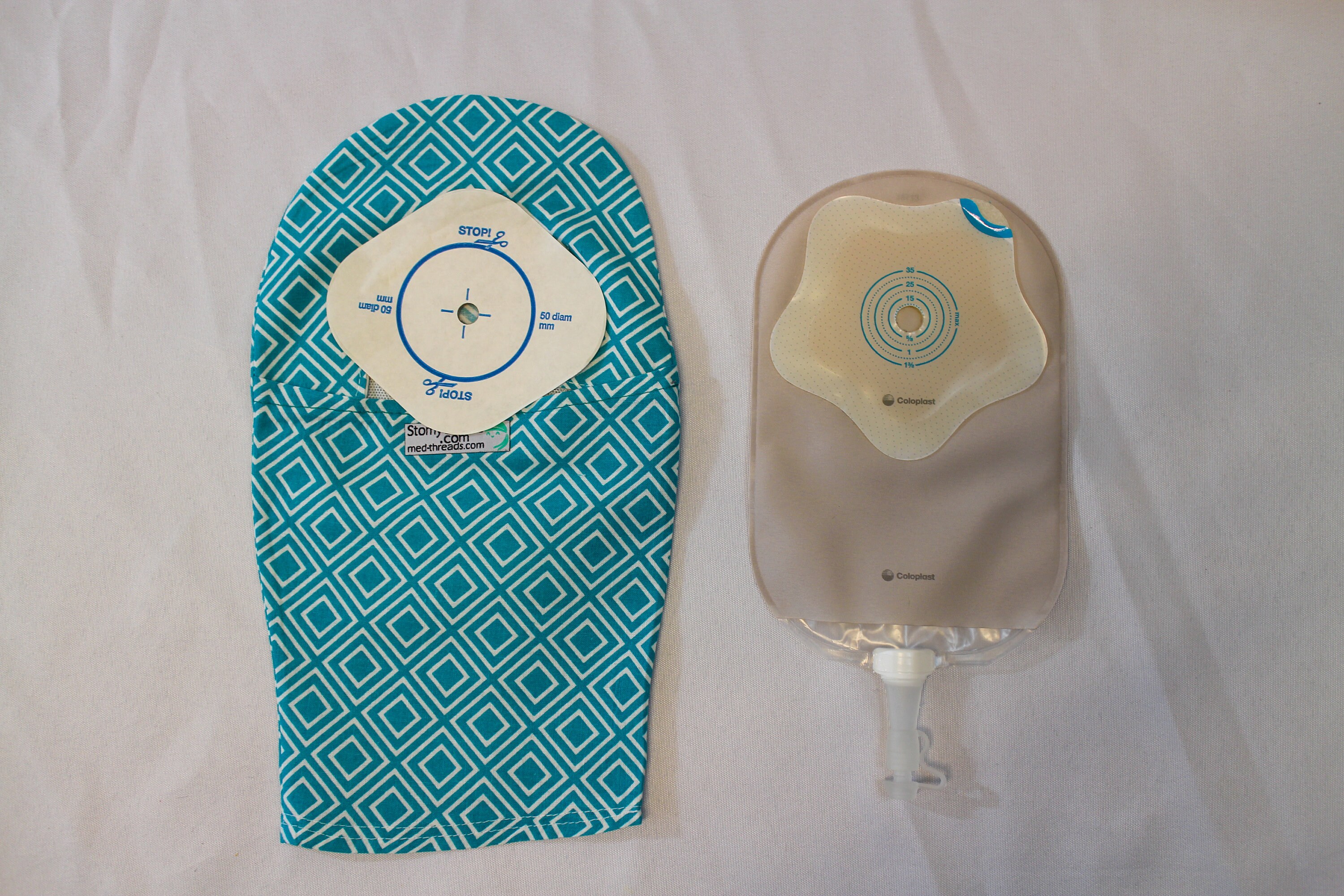 Little Ones OPEN Convatec Pediactric Ostomy Bag Cover Stoma Colostomy