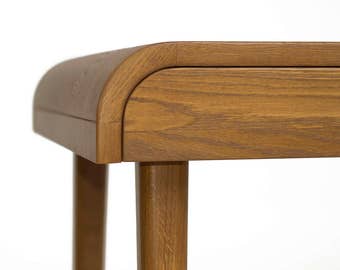Computer Desk with two drawers, Desk for home, bureau, Console Table, Solid Wood Desk, Office Desk,  Writing Desk, Office Furniture
