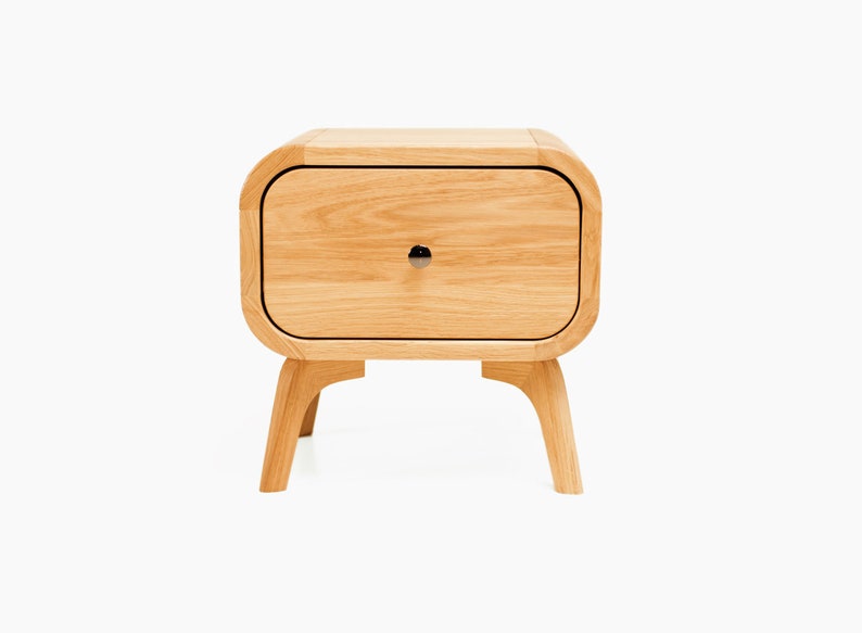 Nightstands Pair Nightstands Wood Nightstands With Drawer Etsy