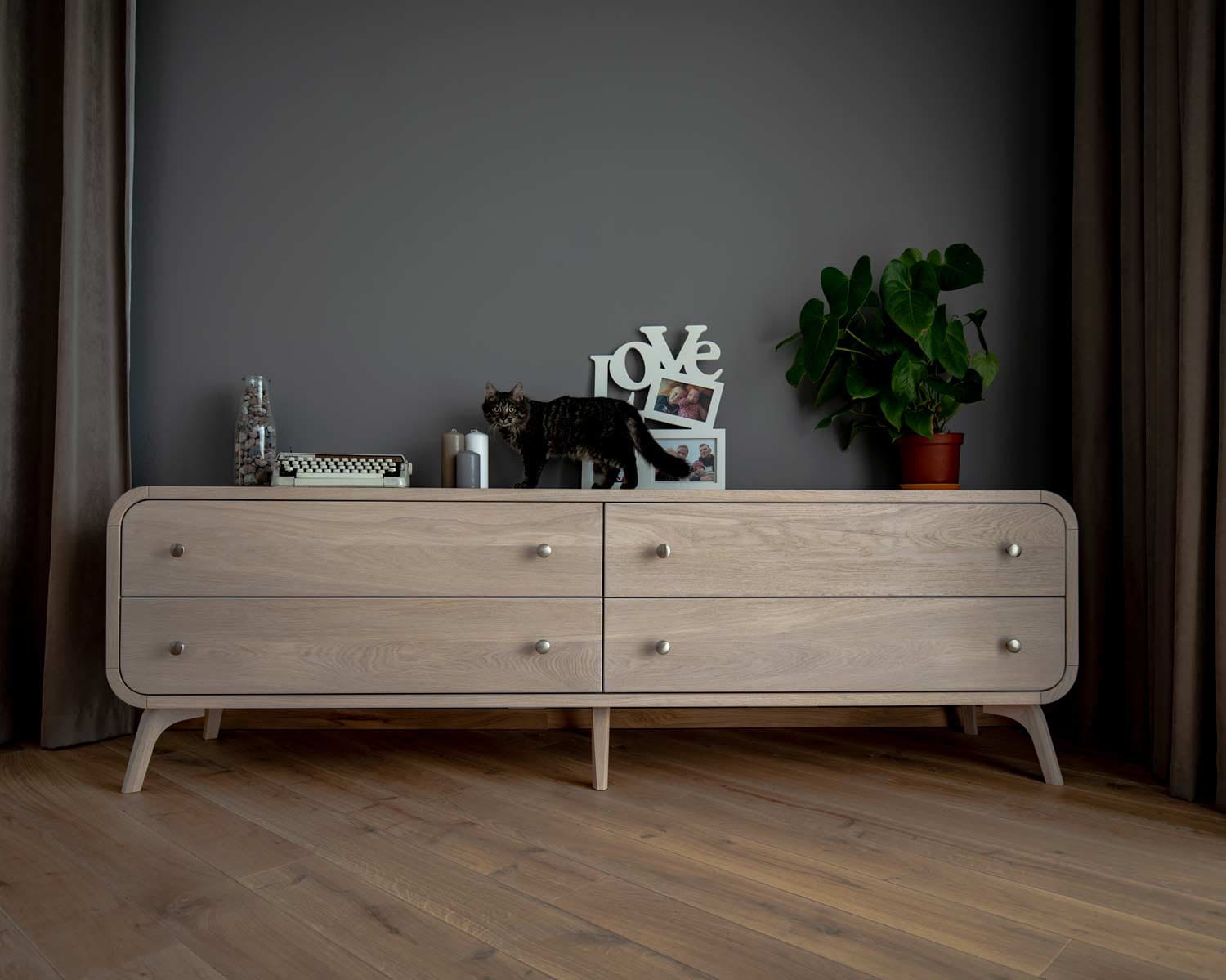 Buffet En bois Massif,