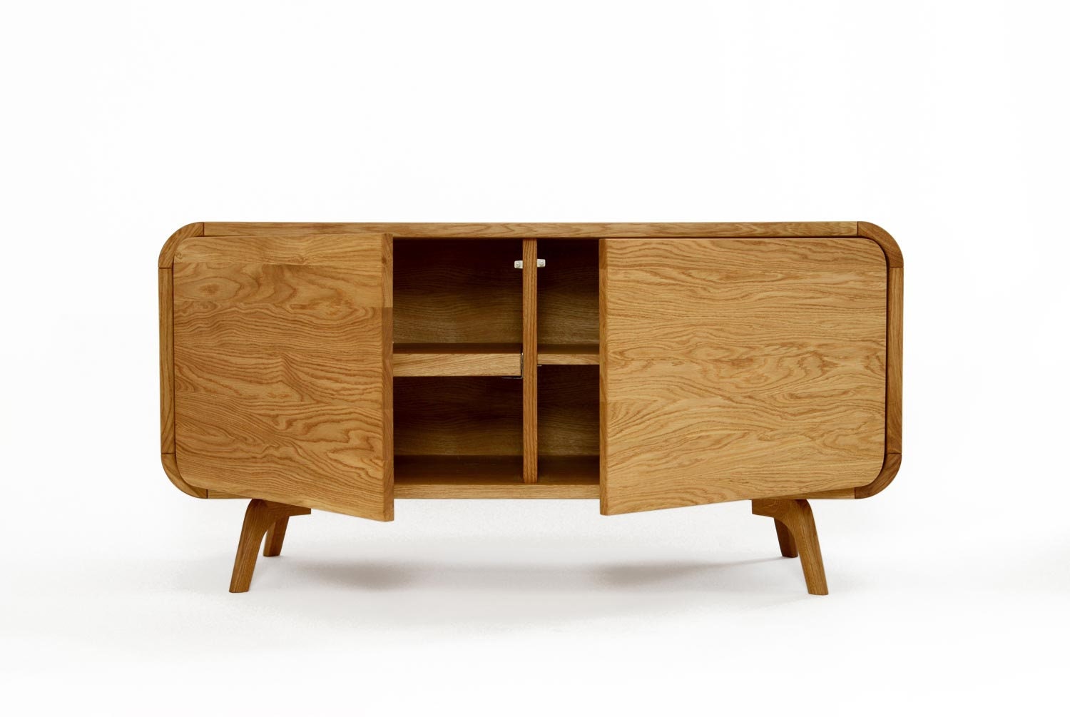 Low Sideboard Vinyl Record Storage With Doors Small Etsy