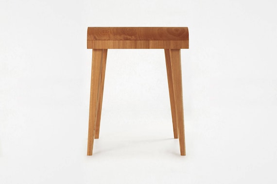 Small Home Office Desk With A Drawer Computer Desk Solid Oak Etsy