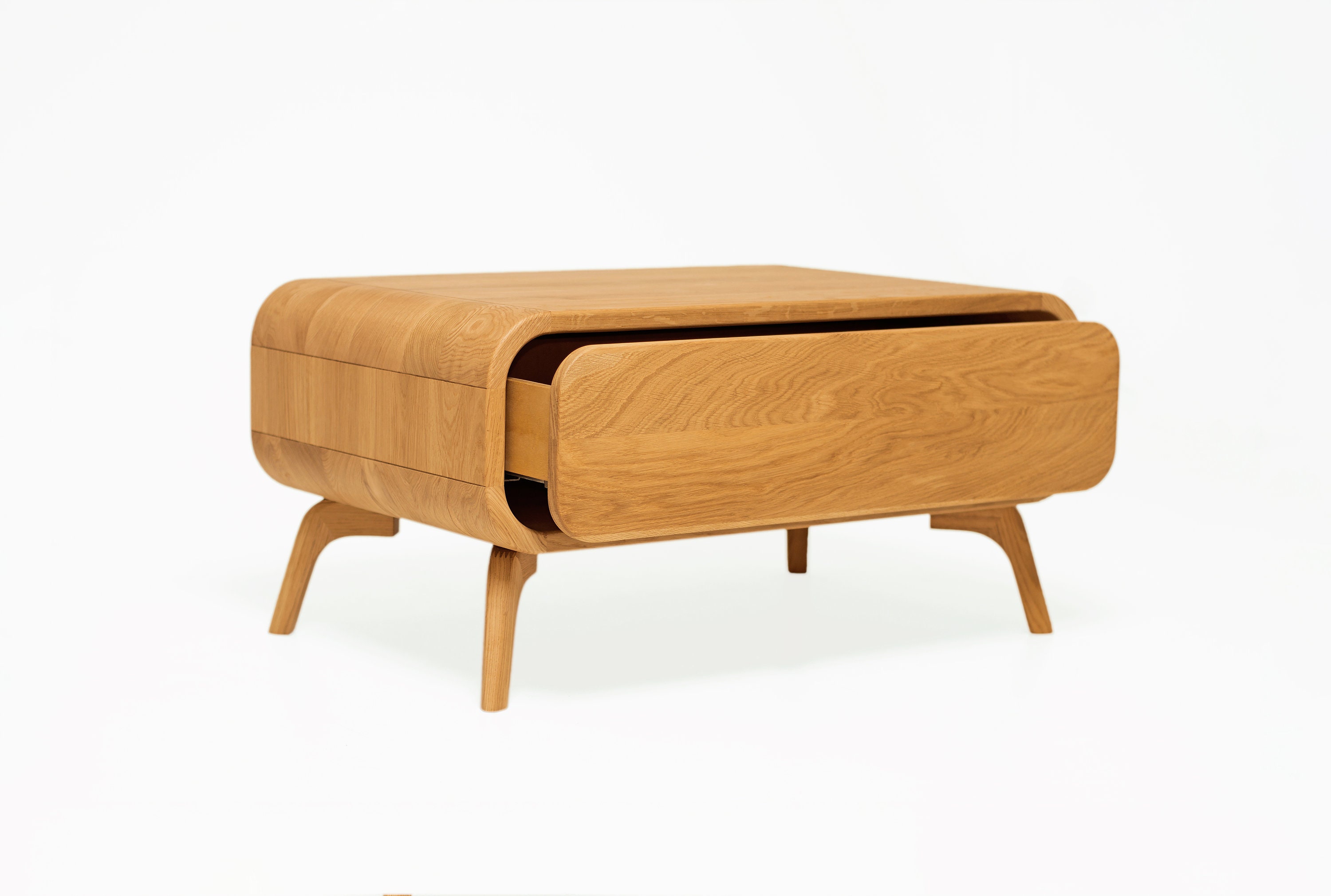 Coffee Table in Solid Wood With a Drawer, Storage Coffee Coffee Table in Solid Wood With a Drawer, Storage Coffee