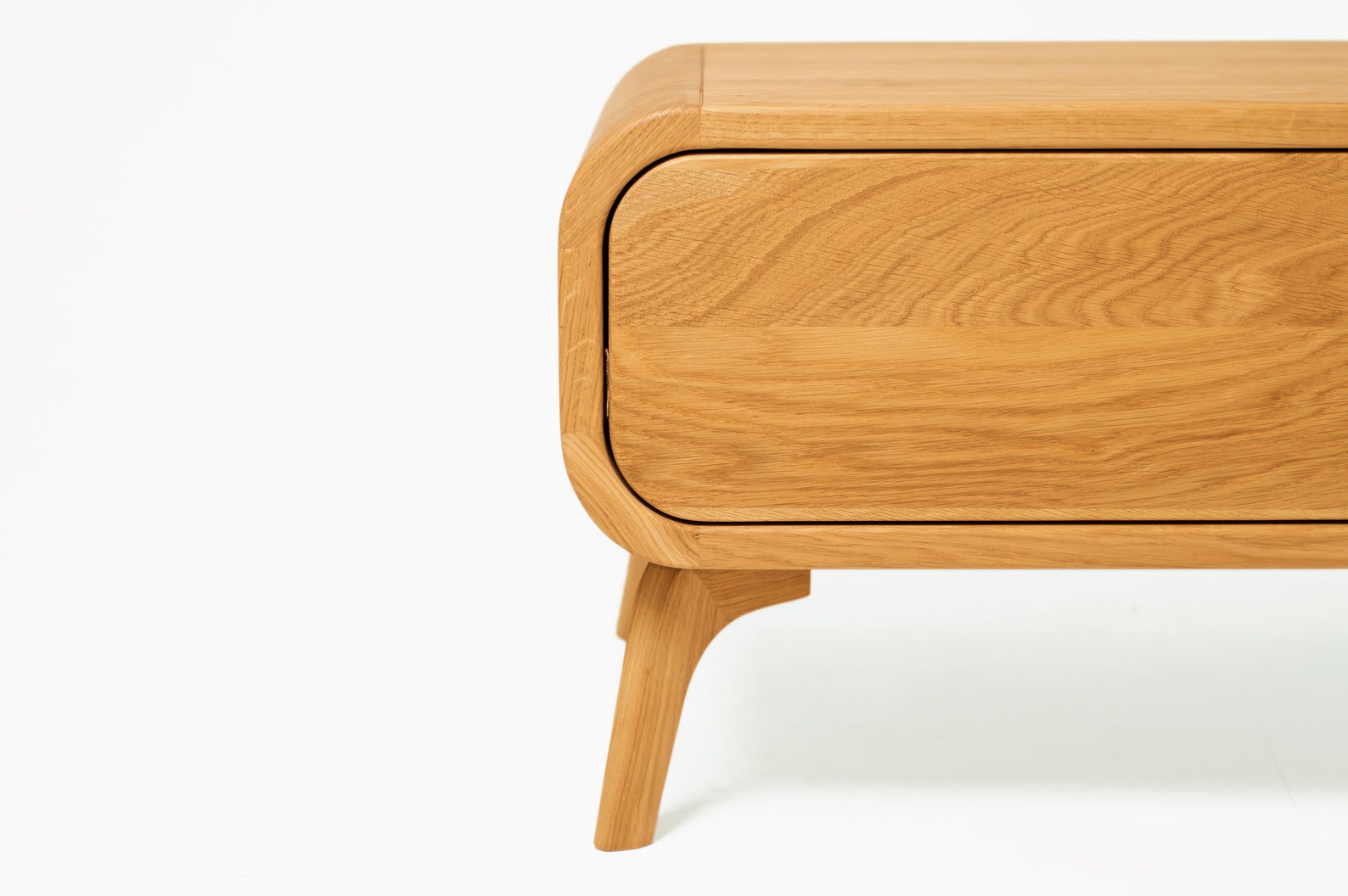 Wood Coffee Table Storage Coffee Table With a Drawer Mid Etsy