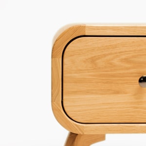 Solid wood Nightstand, Bedside Table, End Table, Side Table, Night stand with drawer Oak Bedroom Storage, Console Table Custom Oak Furniture