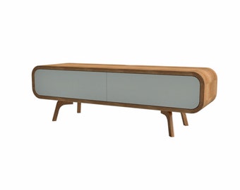 Kleiner Fernsehschrank / Massivholz Tv Schrank / kleiner Fernsehtisch aus Massivholz