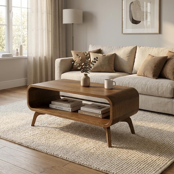 Bespoke Coffee Table, Mid Century Coffee Table, Art Deco Coffee