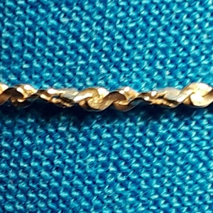 8&quot;-- Sterling Silver Twisted Serpentine Bracelet