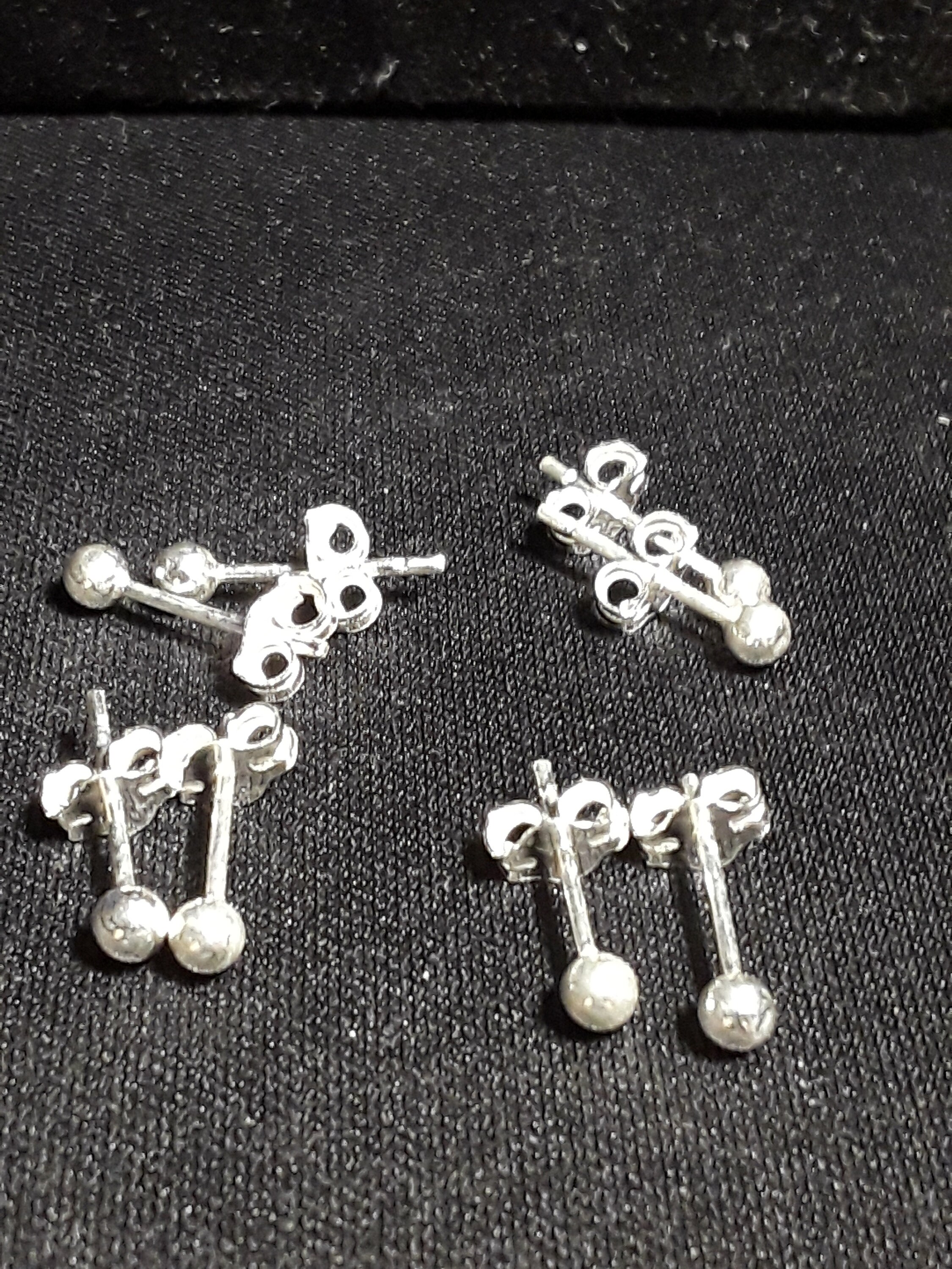 Earring ball posts Clearance