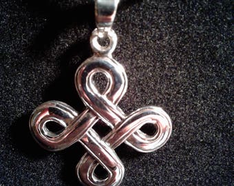 Sterling Silver Celtic Knot Charm #1109