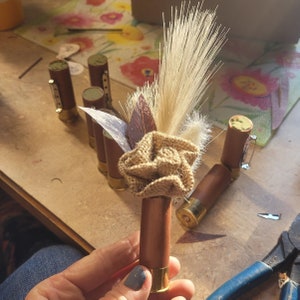 Shotgun Shell Boutonniere Holders for the DIY Wedding. Several Colors ...