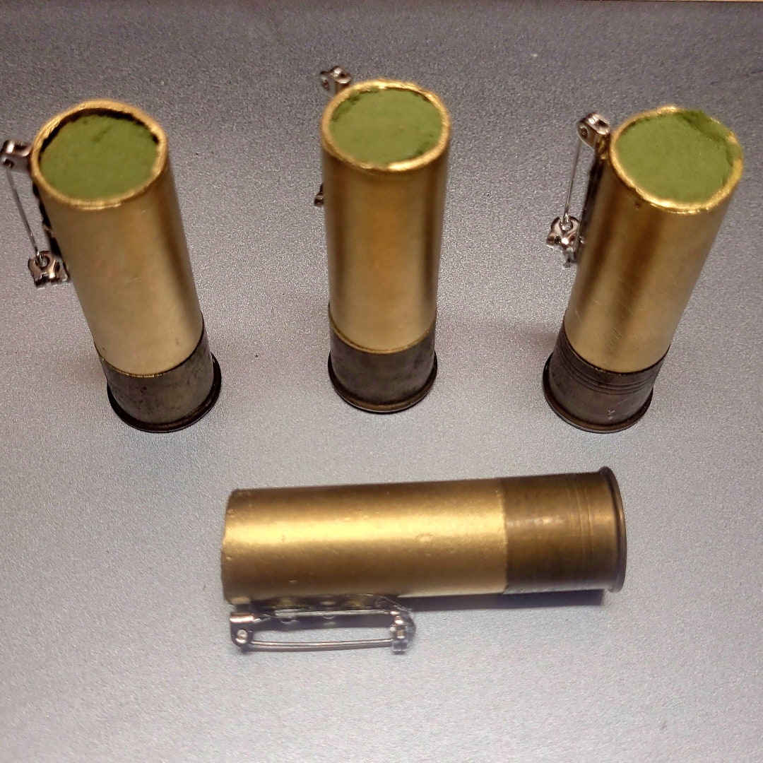 Shotgun Shell Boutonniere Holders for the DIY Wedding. Several Colors ...