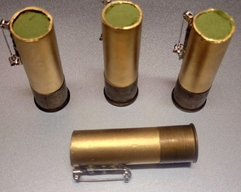 Shotgun shell boutonniere holders for the DIY wedding.  HOLDER ONLY