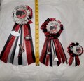 Personalized, decorated Tiny (Stanley size), Mini or Small Texas Mum pin-on corsage, homecoming mum