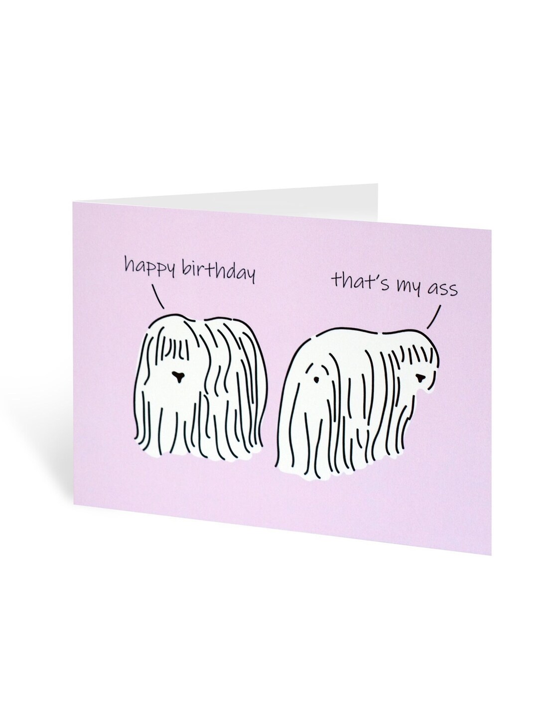 Dog Birthday Card Funny Dog Card Designed and Printed in the UK - Etsy