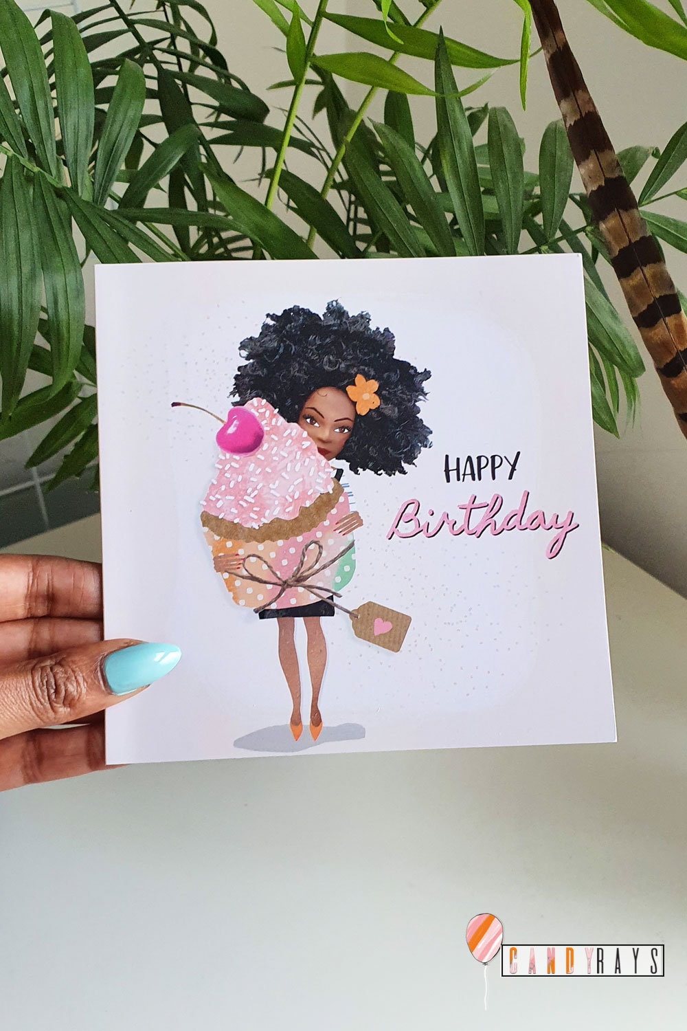Greeting Cards Birthday Cards Paper African American Woman Birthday Card Pe