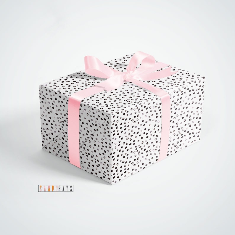 For him Patterned Sheets Birthday Celebration Gift Wrapping For Her Wrapping Paper Dot Pattern Birthday Gift For Mum Present Paper