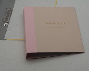Personalised New Baby Keepsake Folder, New Baby Gift, Keepsake Folder