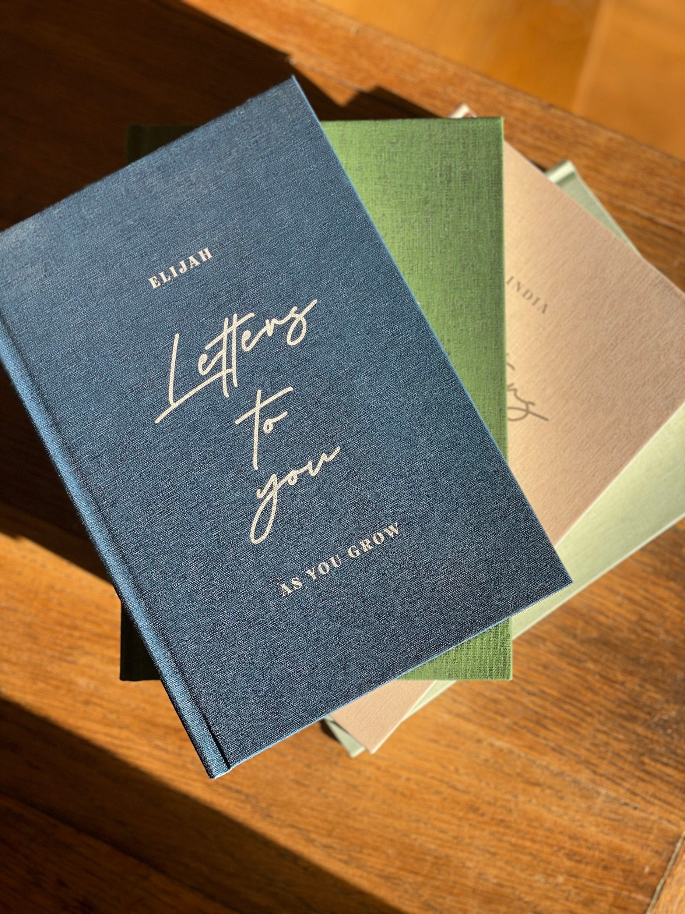 Letters to you - Letters to my children - Baby Book - Letters to you as you Grow - Personalised Journal - Letters to my Baby