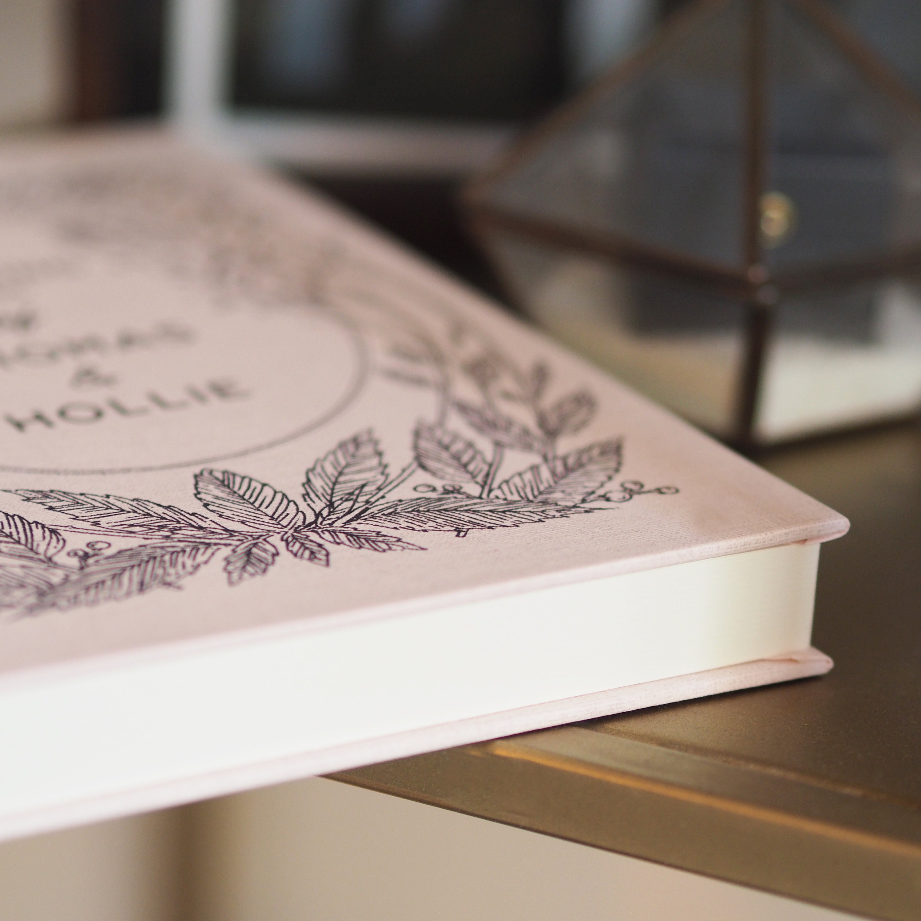 Notebook Engaged Personalized Wedding Planner Notebook: Vintage Floral Design ...