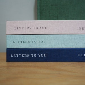 Letters to you Letters to my children Letters to you as you Grow Personalised Journal Letters to my Baby image 8