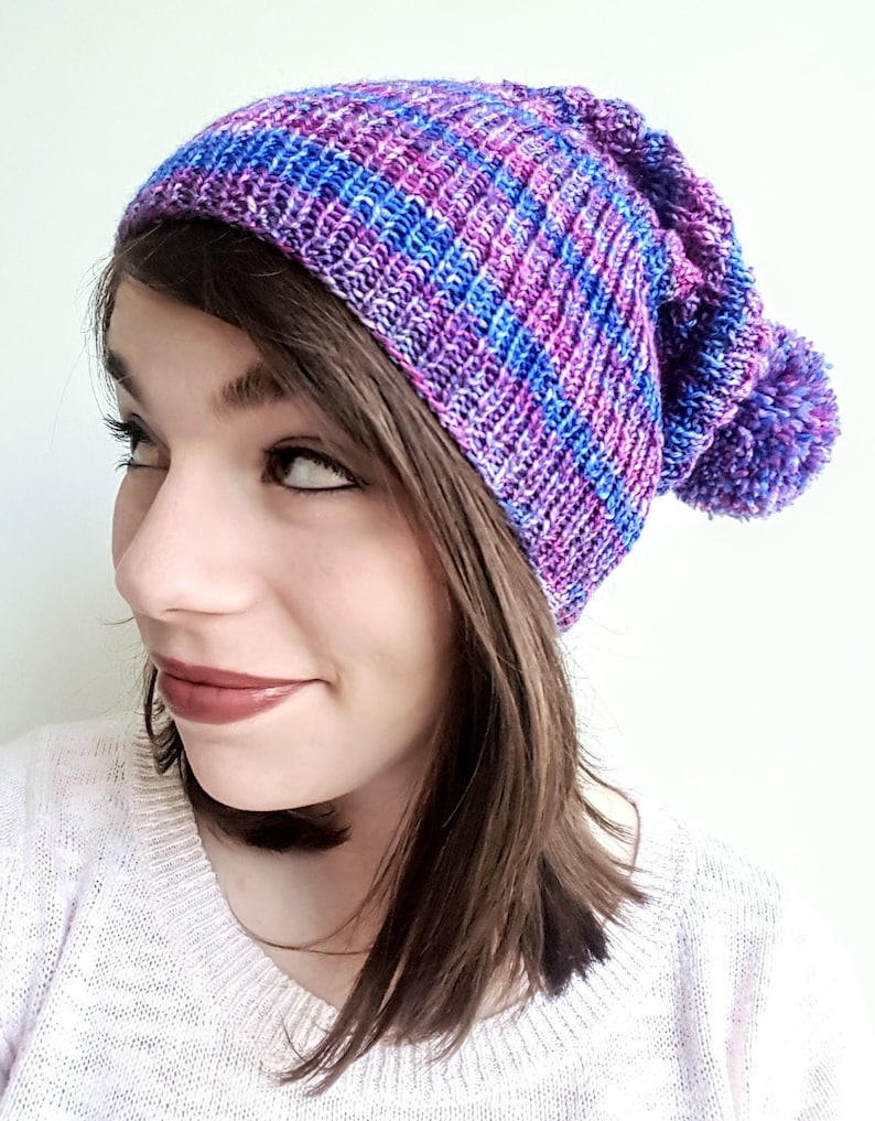 Knitting Pattern PDF Killer Queen Beanie Knitting Pattern Etsy