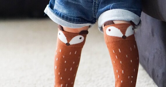 Baby fox socks