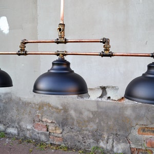 Pendant light for kitchen island  Billiard Lighting