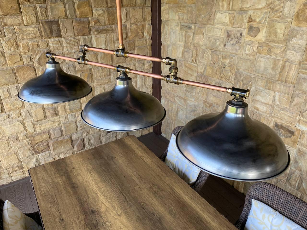 Pool Table Ceiling Light Rustic Industrial Pool Table Light, Farmhouse Billiard Ceiling Fixture ...