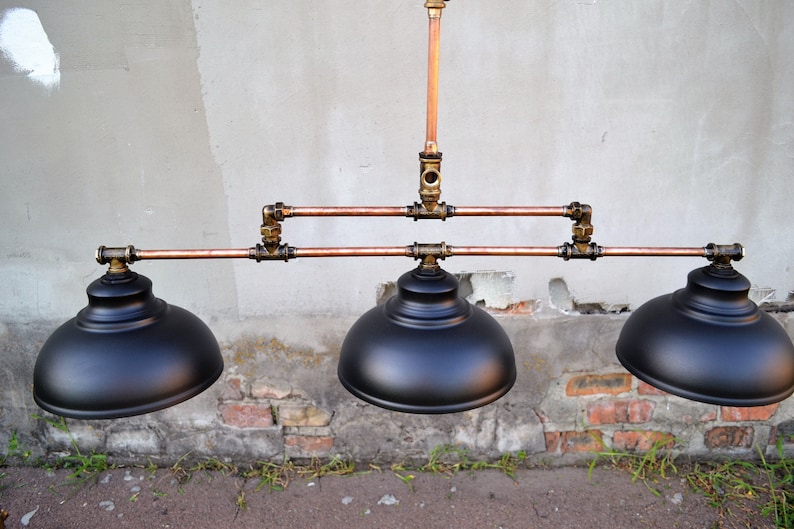 Pendant Lighting Industrial Chandelier for Kitchen and Hall | Etsy