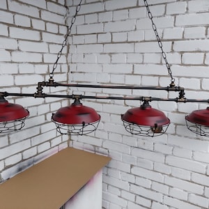 Pendant industrial light.Kitchen chandelier.light fixtures for dining room.