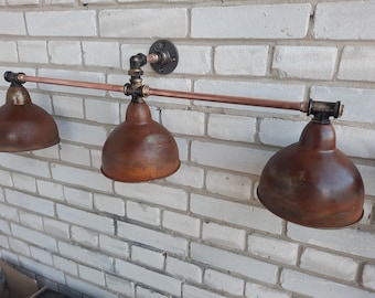 Rustic wall Lamp Industrial  sconce Vanity light  bathroom wall lighting