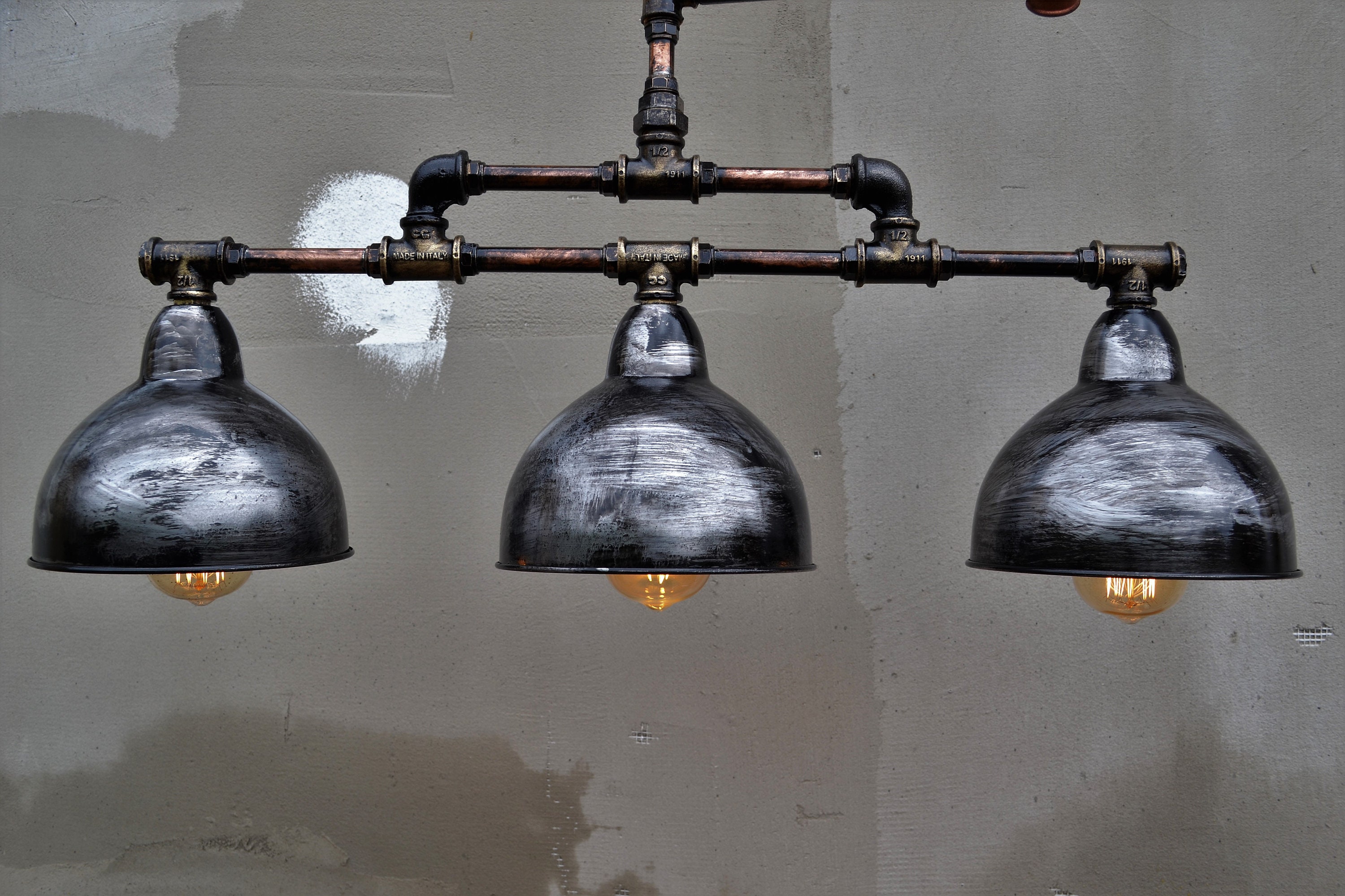 Lámpara colgante Iluminación industrial. | Etsy