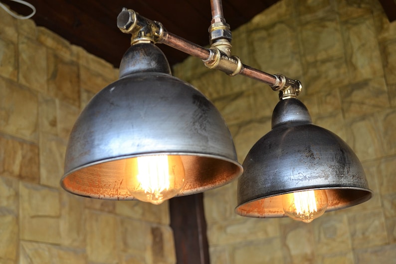 Rustic Pendant Lighting Etsy