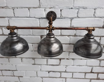 Industrial style wall lamp. Rustic pendant lighting.Lighting Fixture .