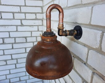 Industrial wall lamp Vanity lighting wall sconce plug in