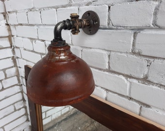 Industrial Rustic Wall Light Bathroom Fixture