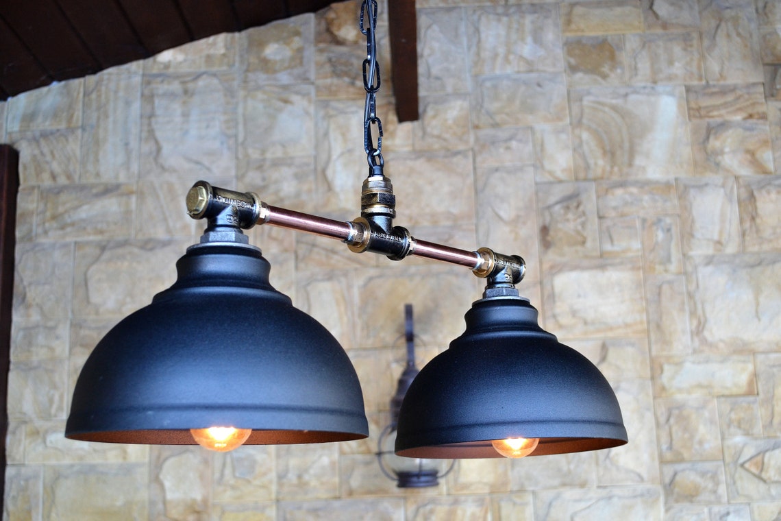 Pendant Lighting Industrial Chandelier Etsy