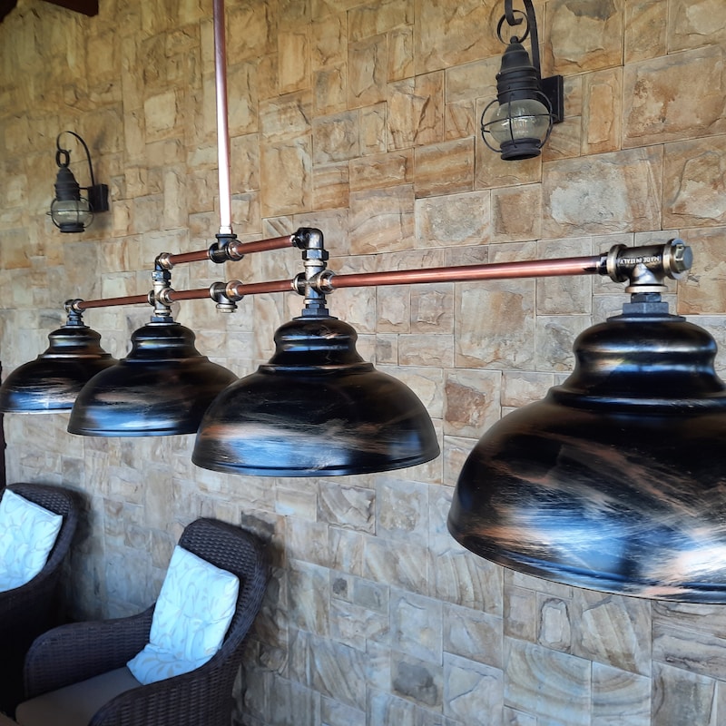 Pool Table Hanging Pool Table Lights Hanging Over Pool Table - Etsy