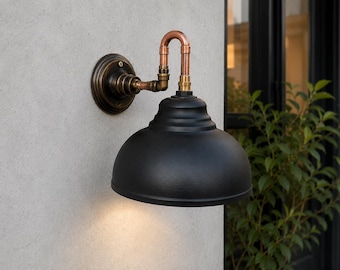 Vintage Outdoor Wall Light ,Waterproof Industrial Wall Sconce,Rustic Farmhouse Porch Light.