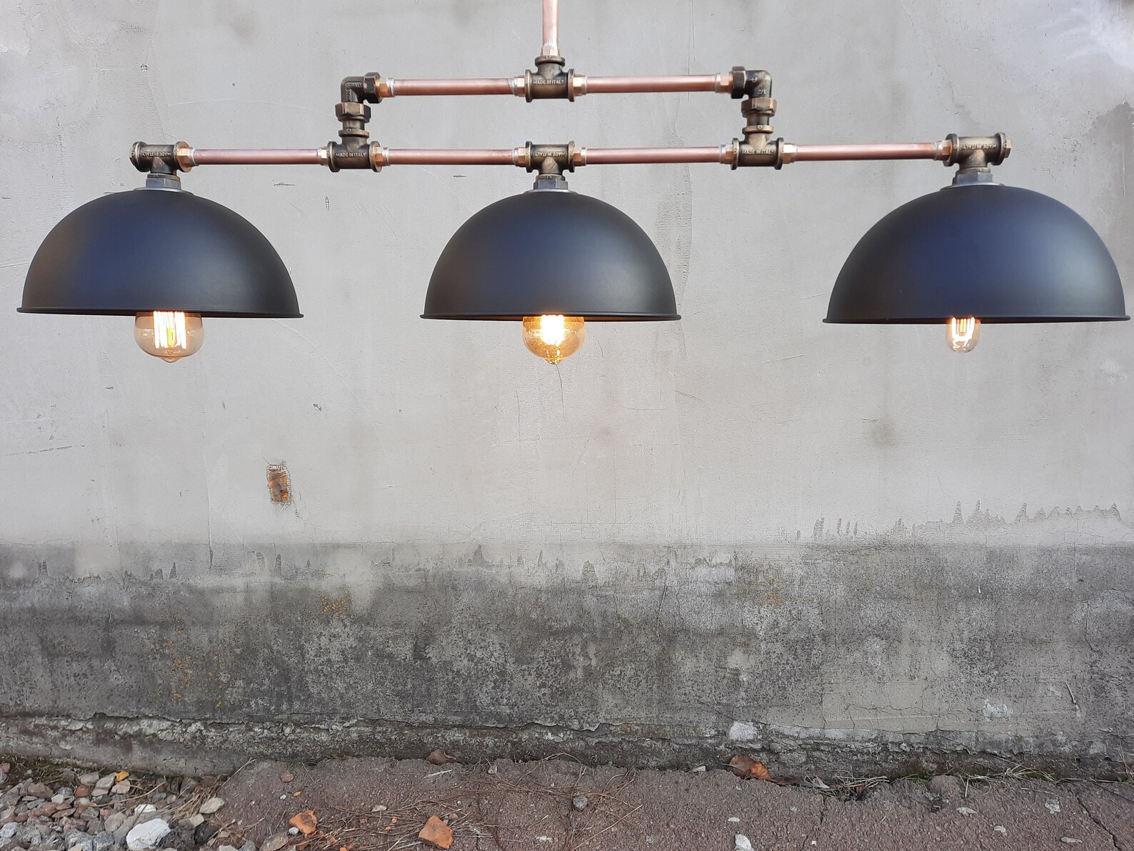 Pendant lighting Industrial kitchen light Etsy