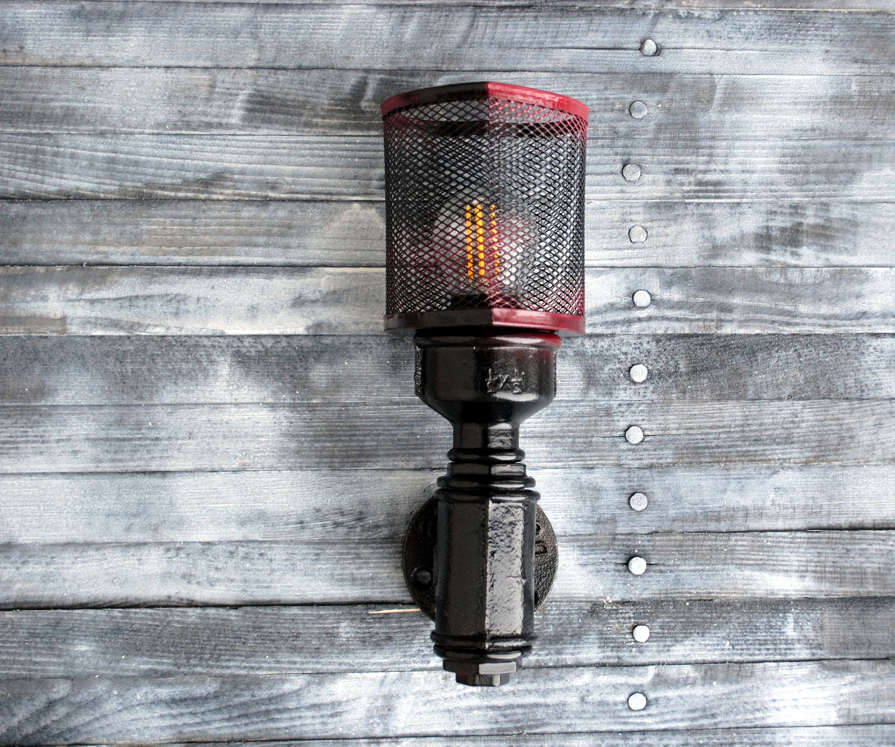 Plug In Wall Sconce Lamp Passover Gift Farmhouse Decor Rustic Etsy