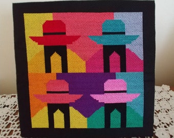 Andean Women Peruvian Cross Stitch Digital Pattern / Mujeres de la Sierra