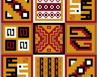 Tokapu II Sampler Cross Stitch Digital Pattern Peru Pre-Columbian Tocapu