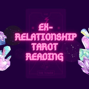 Reconciliación de ex-relaciones / amantes / sanación / orientación / lectura de tarot y sinastría / regalos / para ellos / para ella