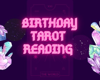 Happy birthday! Tarot Reading, solar return, astrological prediction