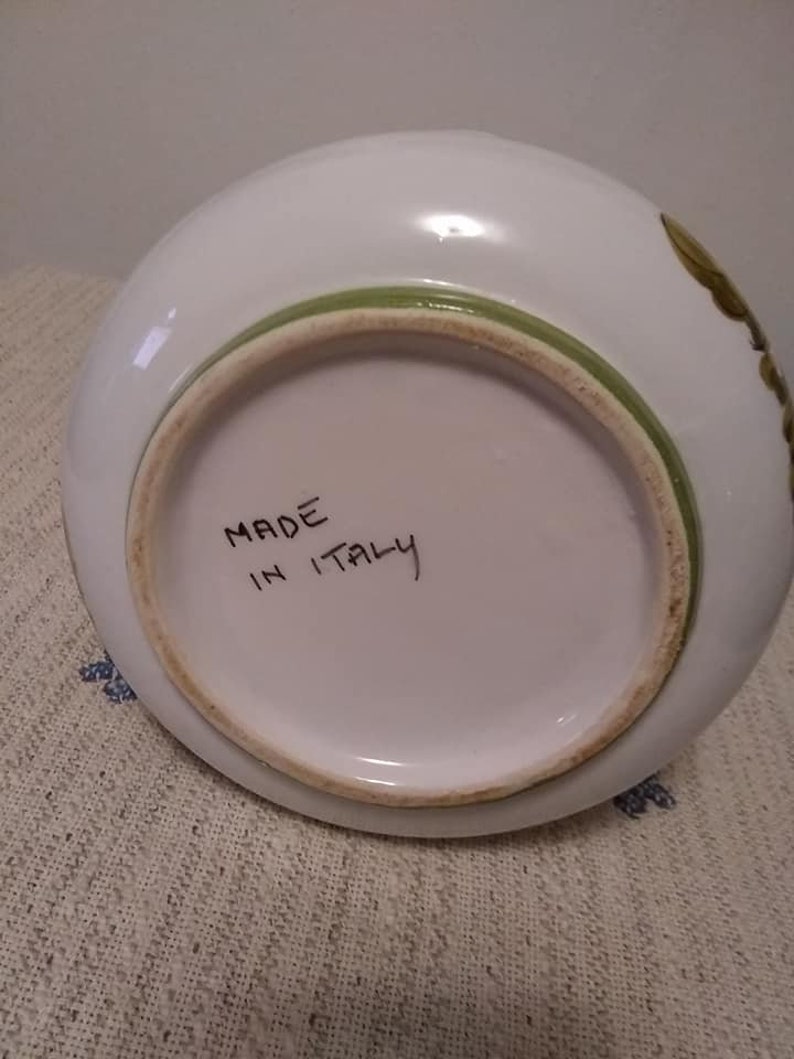 Vintage Hand Painted Basket
