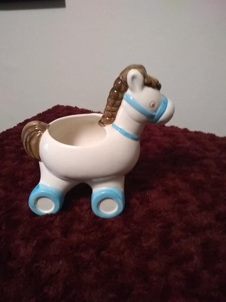 Ceramic Pony Planter